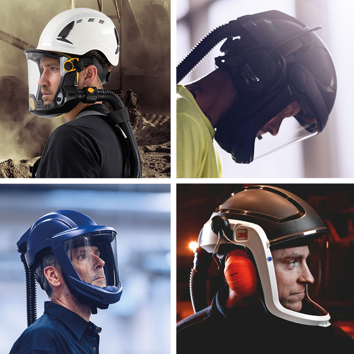 Kategoriebild Schutzvisiere und Helmkopfteile